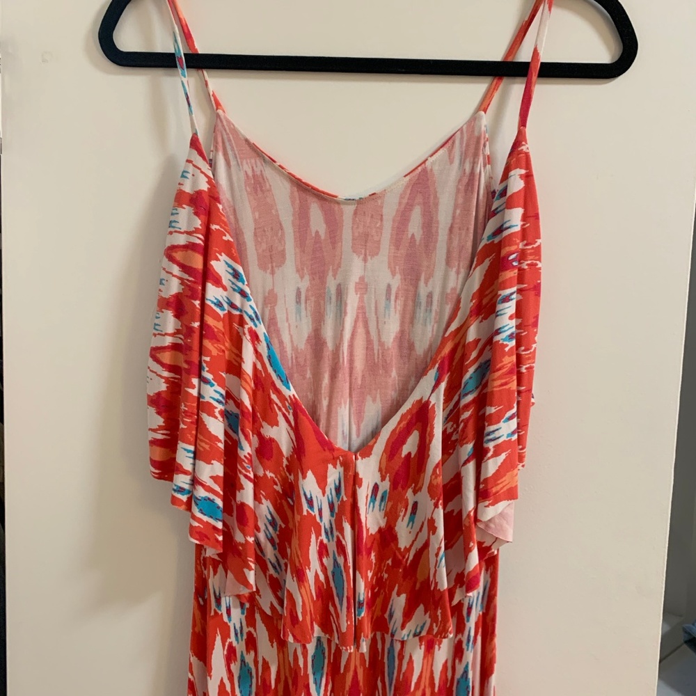 Design Lab Open Back Multi-Color Maxi Dress - image 6